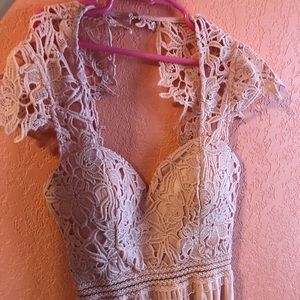 Fashionnova angel on fire maxi dress